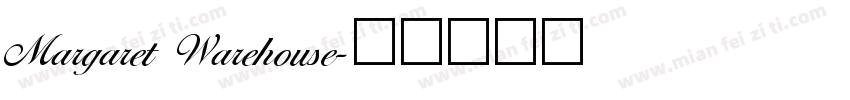 Margaret Warehouse字体转换